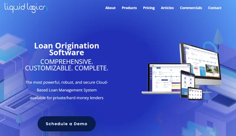 Liquid Logics NOVA loan origination software for hard money and private lenders.