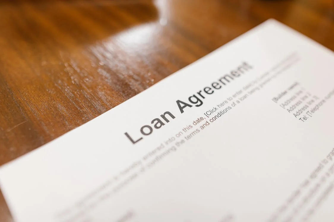 A loan document representing the concept of Term Loans and Revolvers