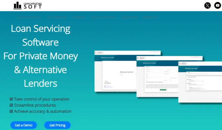 Loan Servicing Soft student loan servicing software home page