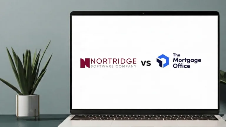 Nortridge vs. The Mortgage Office displayed on a laptop screen